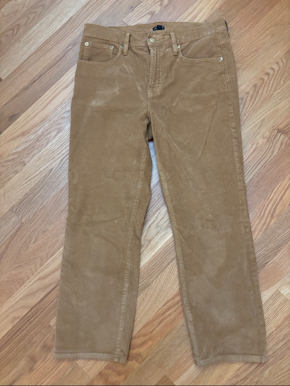 J. Crew Women's Corduroy Ankle Pants in Camel